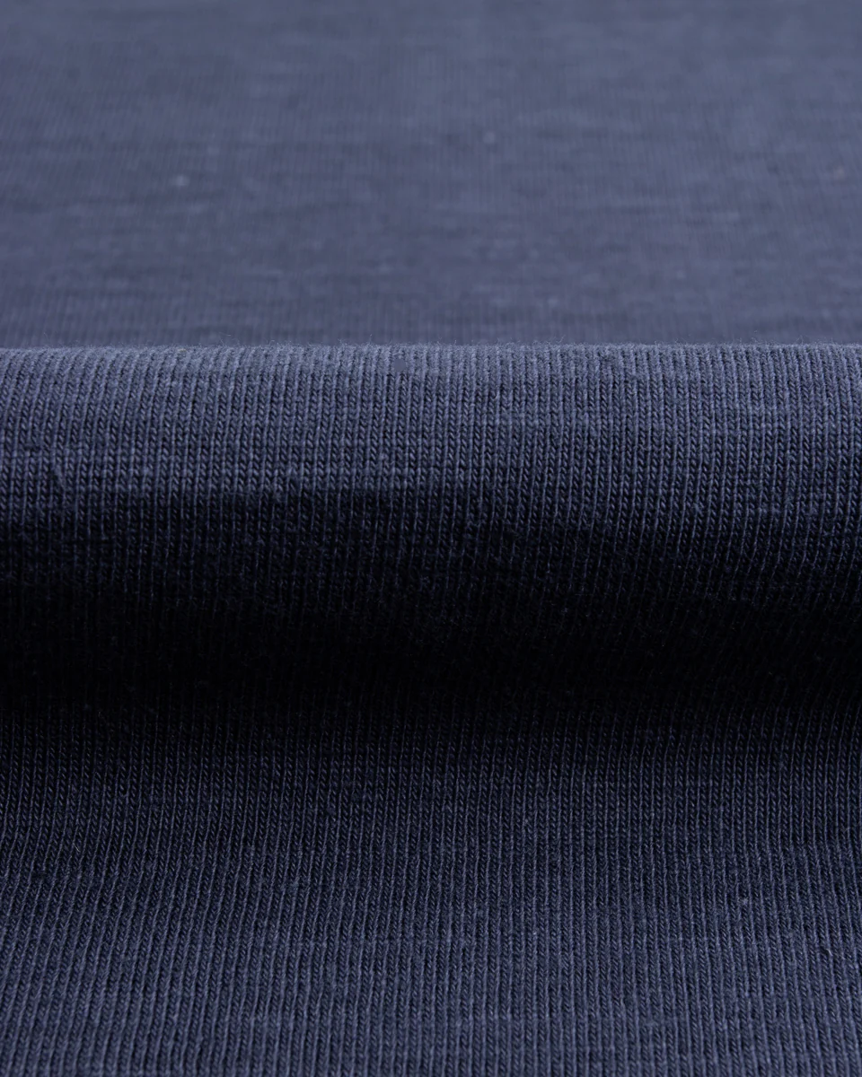 Heavy Cotton Slub Jersey - Navy 11 Heavy Cotton Slub Jersey - Navy