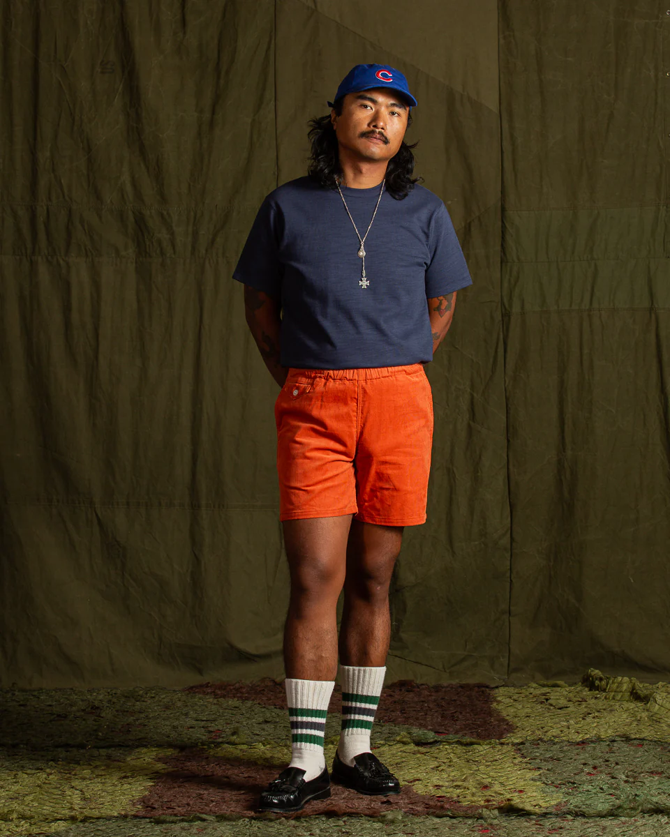 Heavy Cotton Slub Jersey - Navy 4 Heavy Cotton Slub Jersey - Navy