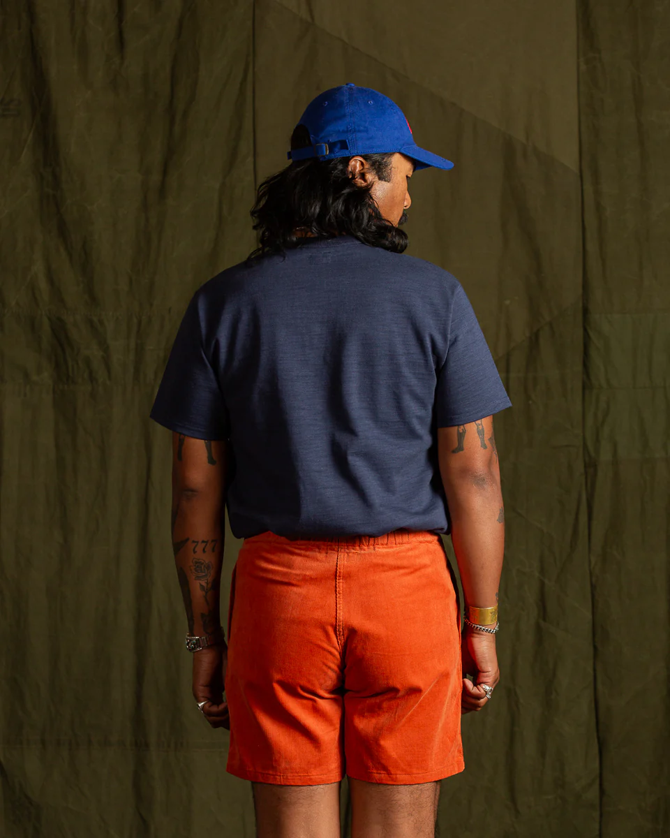 Heavy Cotton Slub Jersey - Navy 7 Heavy Cotton Slub Jersey - Navy