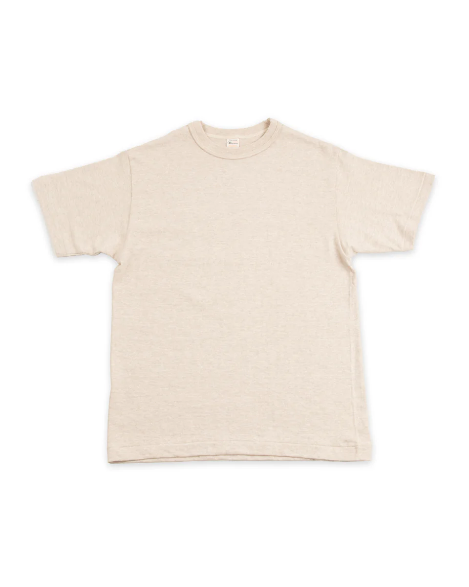 Slub Cotton Tee - Oatmeal
