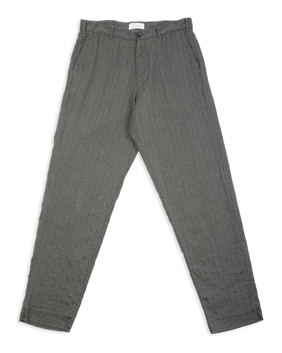 Logan Trouser - Dove Grey HBT