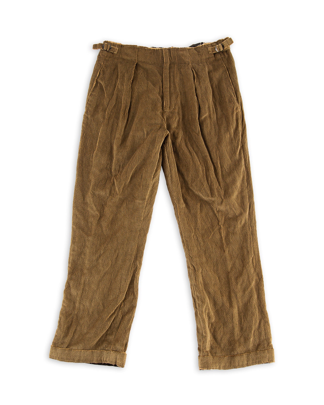 Layamon Pant - Deadstock Printed Cotton Velvet