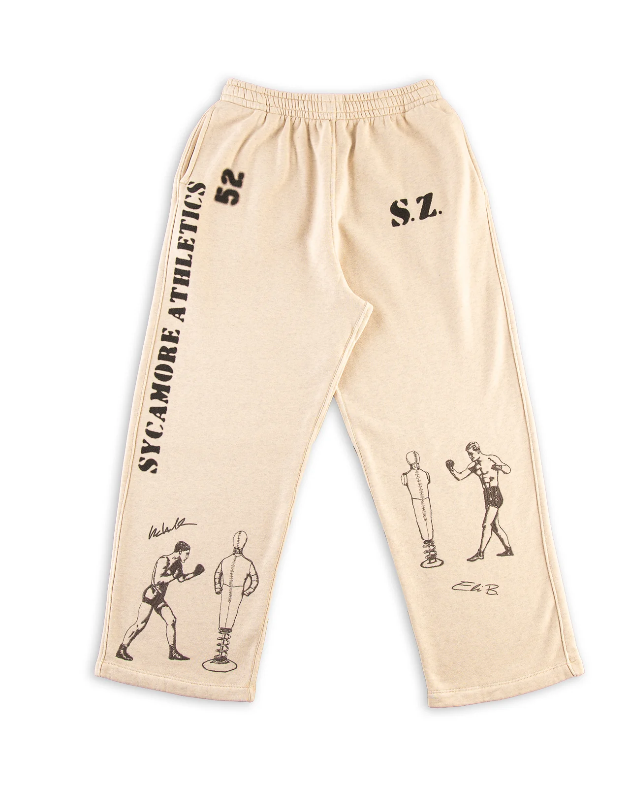 Boxing Sweatpant - Oatmeal Grey