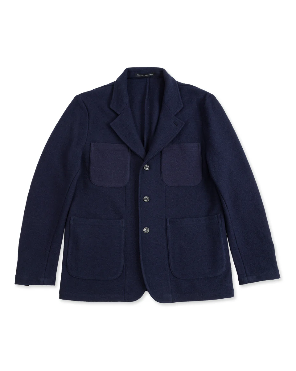 Field Jacket - Navy Wool