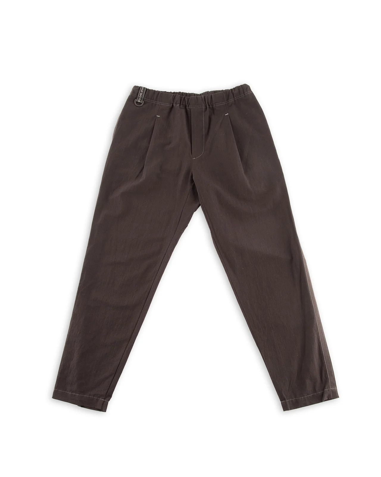 Linen Drawstring Pants - Black