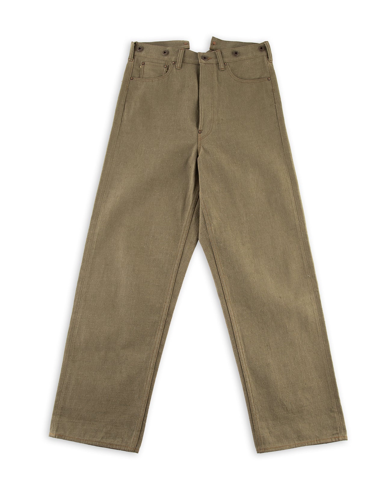 Railman Denim Pant - Green