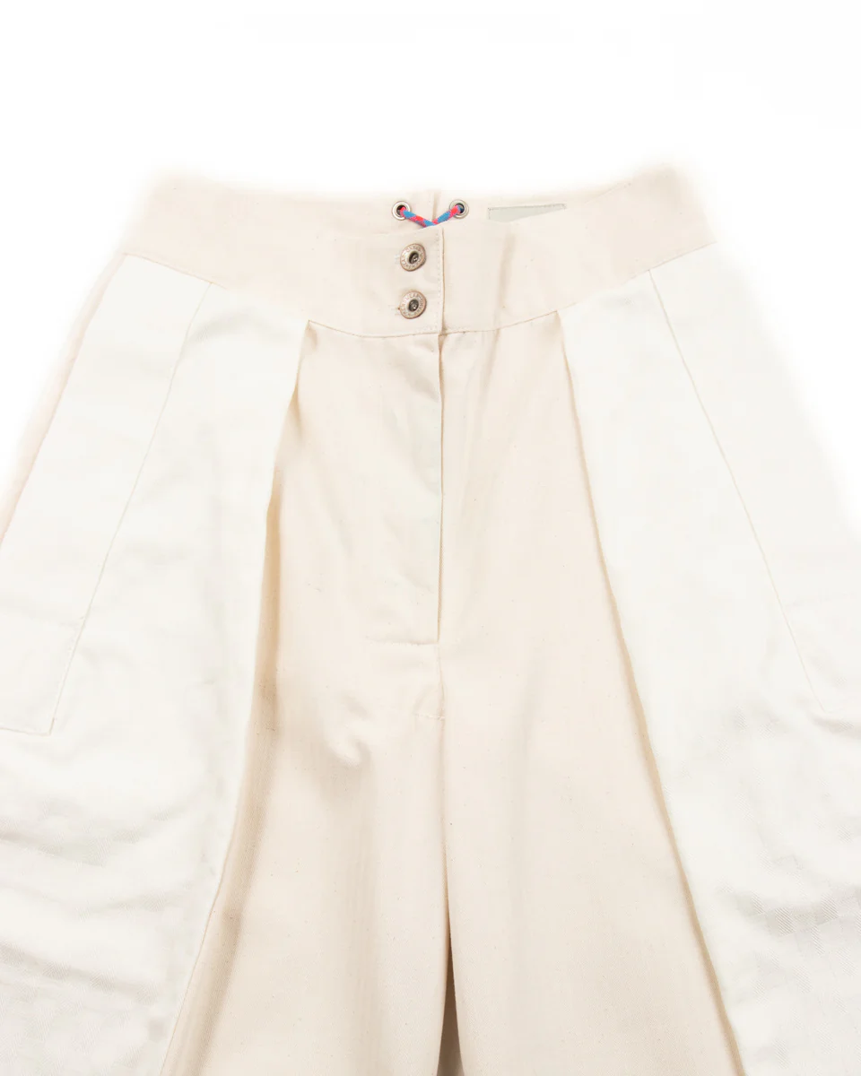 Crazy Border Trouser - Off-White 4 Crazy Border Trouser - Off-White