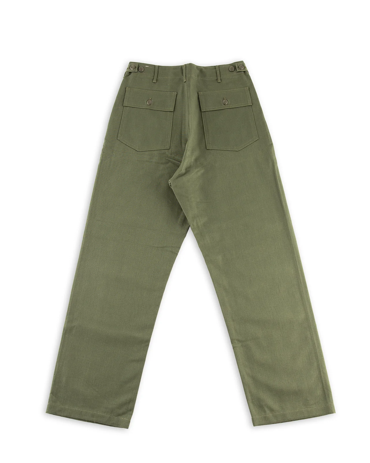 High Waist Fatigue Pants - Green 2 High Waist Fatigue Pants - Green