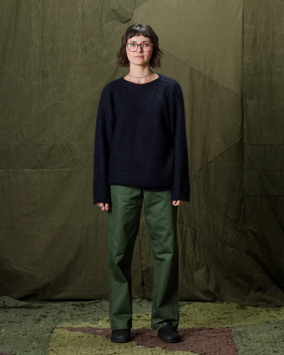 High Waist Fatigue Pants - Green 3 High Waist Fatigue Pants - Green