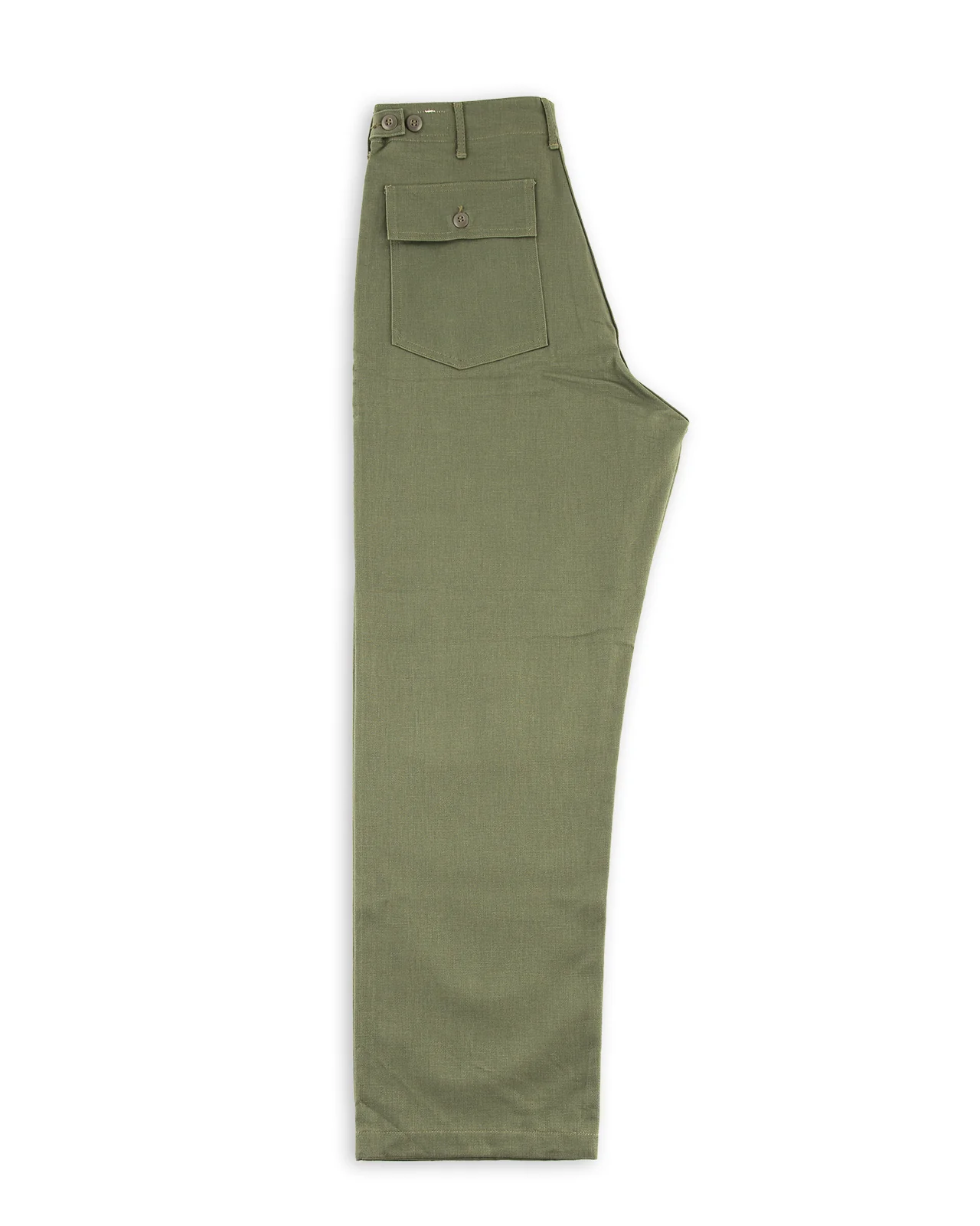 High Waist Fatigue Pants - Green 9 High Waist Fatigue Pants - Green