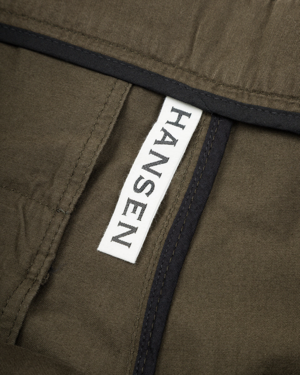 Benny Super Wide Balloon Trouser - Olive Drill 11 Benny Super Wide Balloon Trouser - Olive Drill