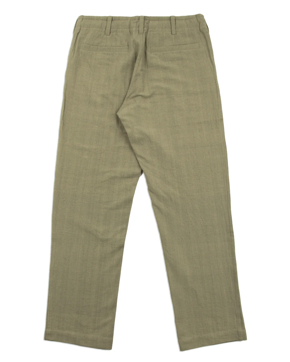 Obelisk Pant - OD Green Handwoven Canvas 2 Obelisk Pant - OD Green Handwoven Canvas