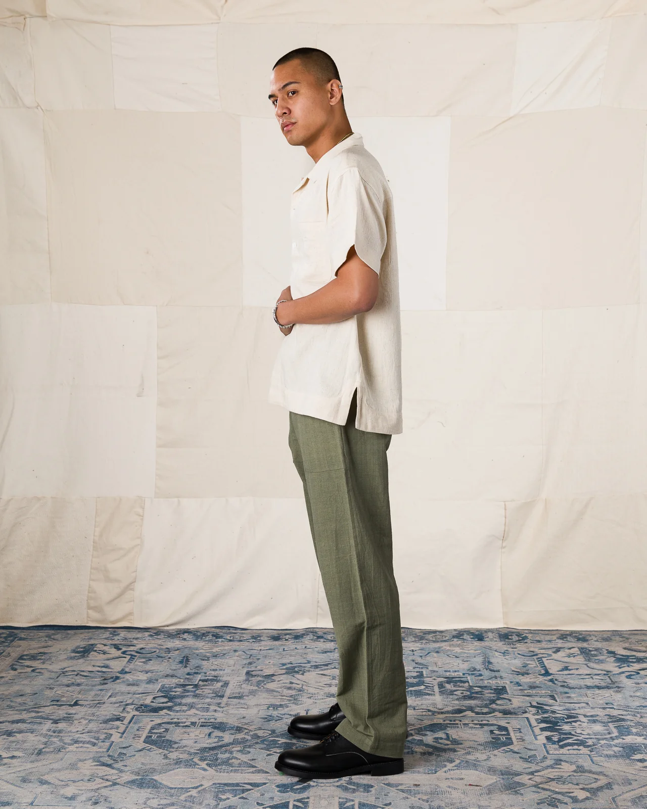 Obelisk Pant - OD Green Handwoven Canvas 5 Obelisk Pant - OD Green Handwoven Canvas