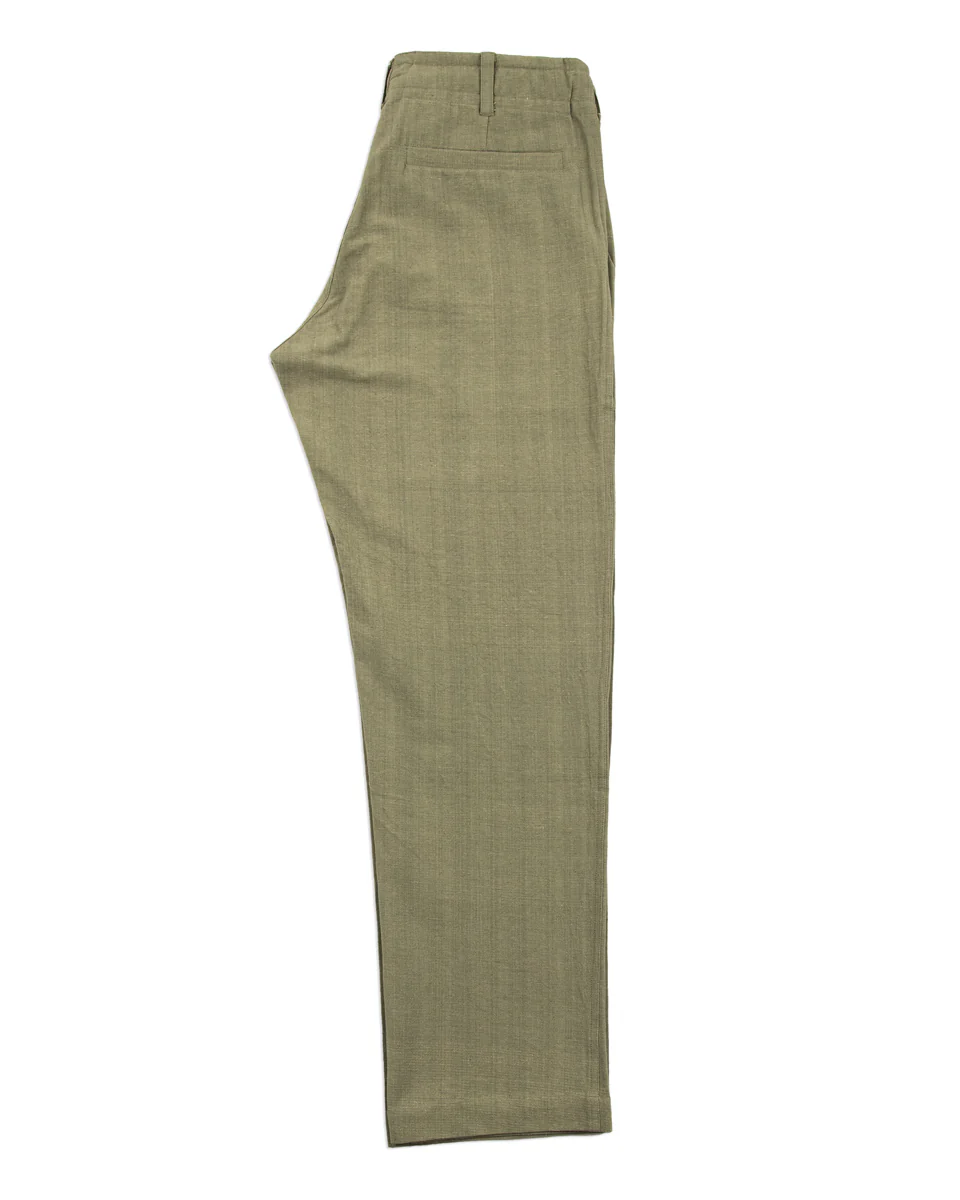 Obelisk Pant - OD Green Handwoven Canvas 9 Obelisk Pant - OD Green Handwoven Canvas