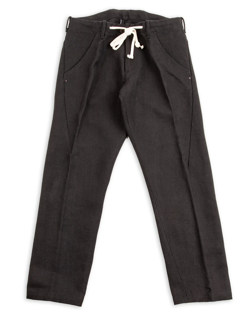 Rivera II Pant - Kurai Black Hemp Canvas