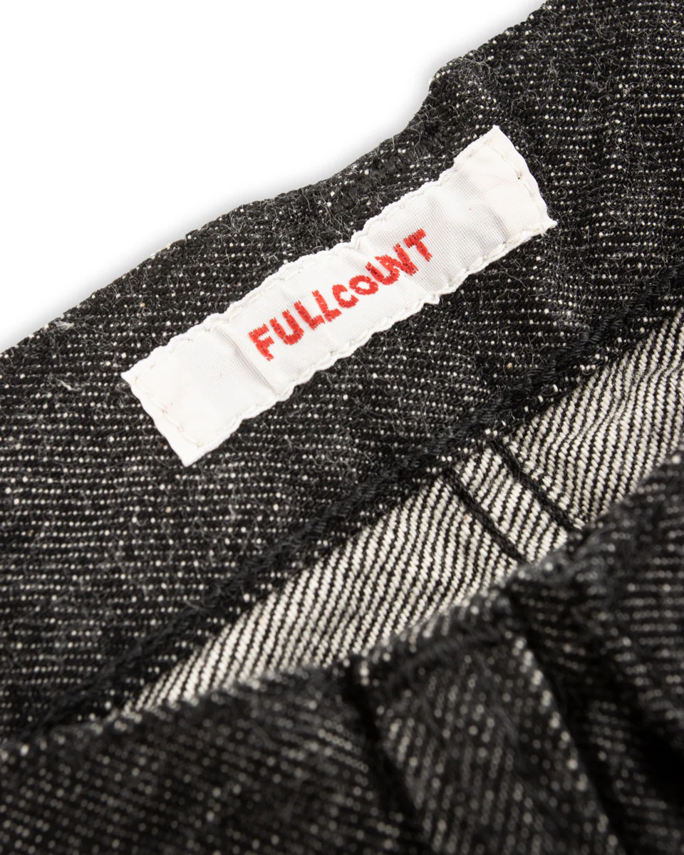 0107BK - Womens' Wide Straight "Monroe" - Black Denim 7 0107BK - Womens' Wide Straight "Monroe" - Black Denim