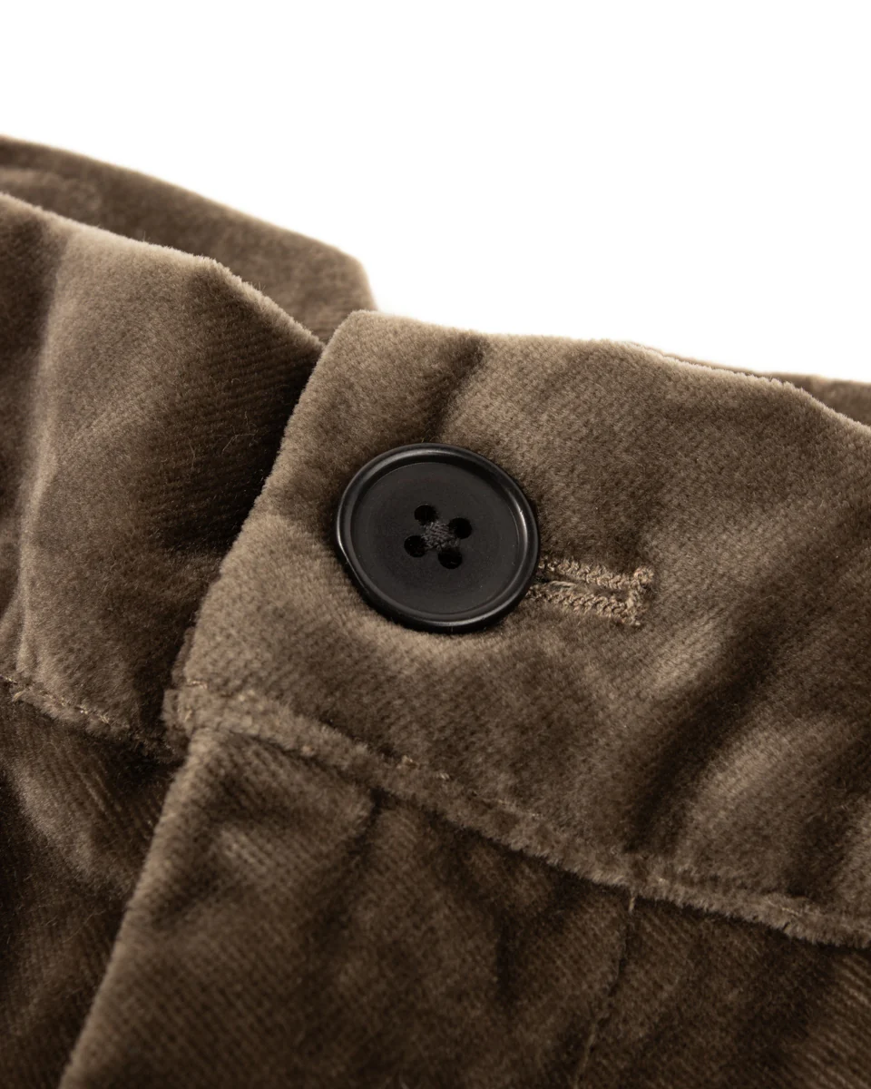 Buckle Back Pant - Walnut Velvet 10 Buckle Back Pant - Walnut Velvet