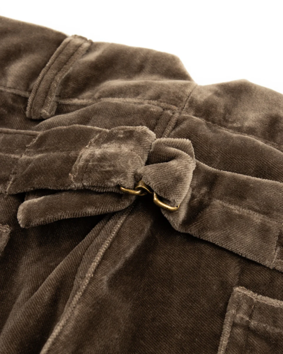 Buckle Back Pant - Walnut Velvet 14 Buckle Back Pant - Walnut Velvet