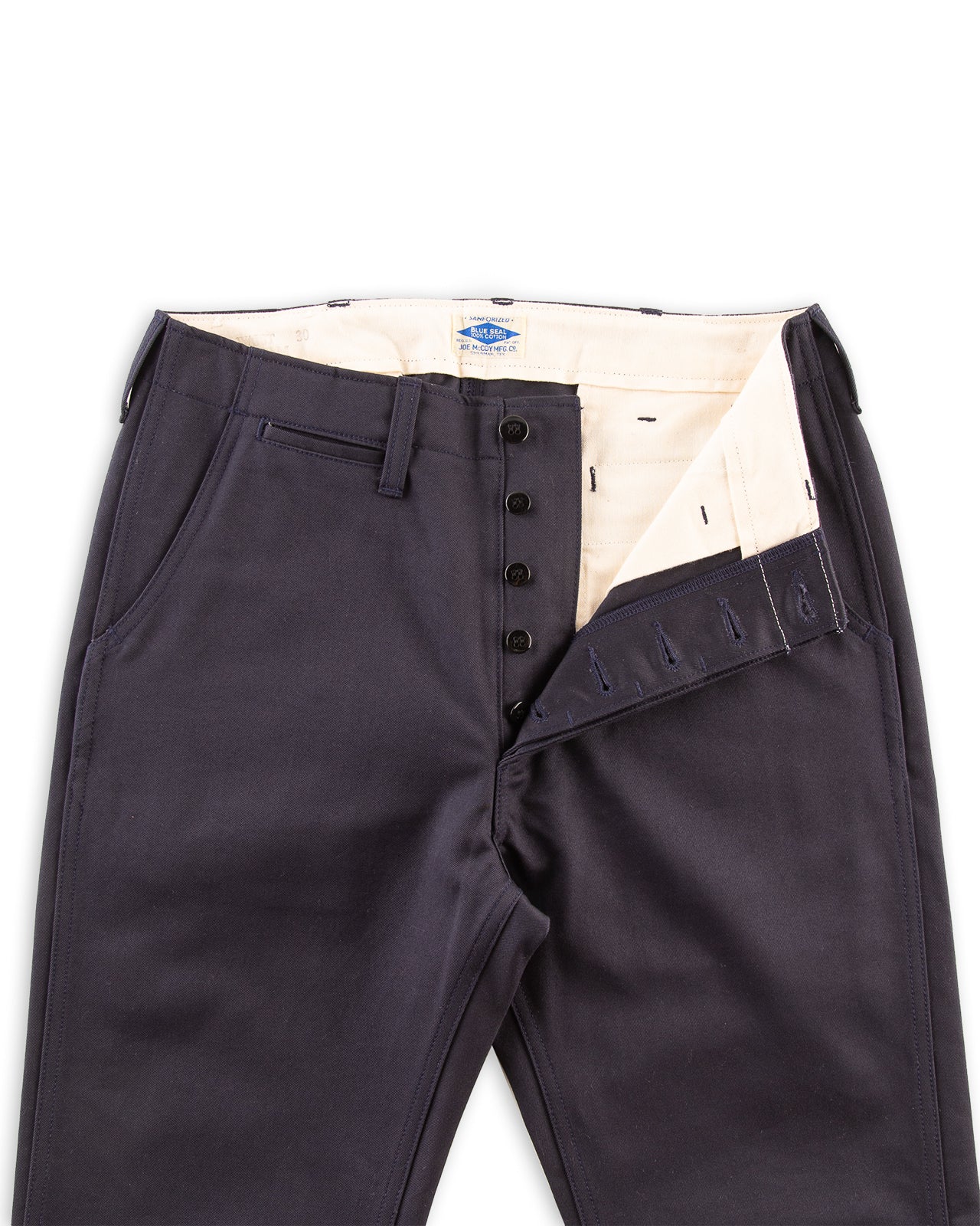 Blue Seal Chinos - Navy 14 Blue Seal Chinos - Navy