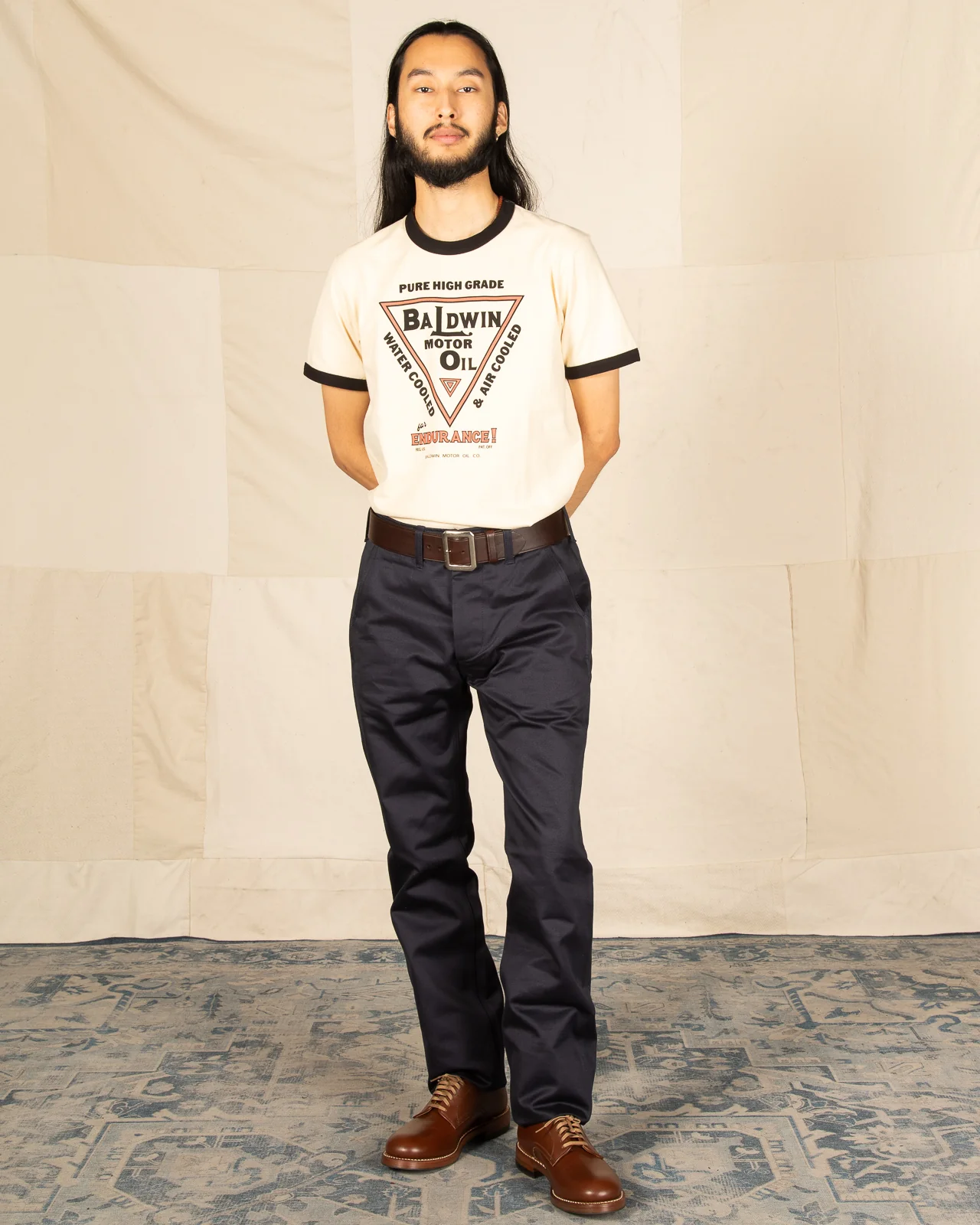 Blue Seal Chinos - Navy 3 Blue Seal Chinos - Navy