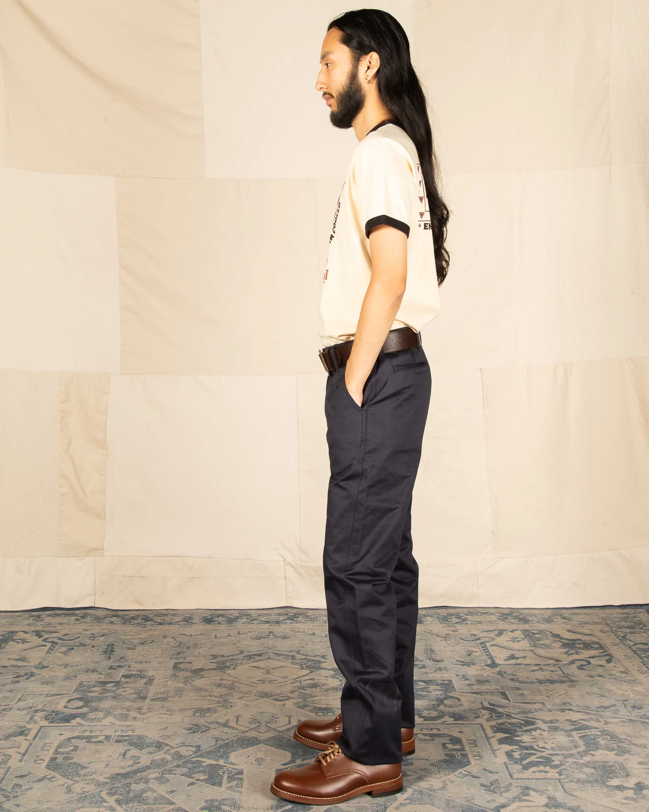 Blue Seal Chinos - Navy 4 Blue Seal Chinos - Navy