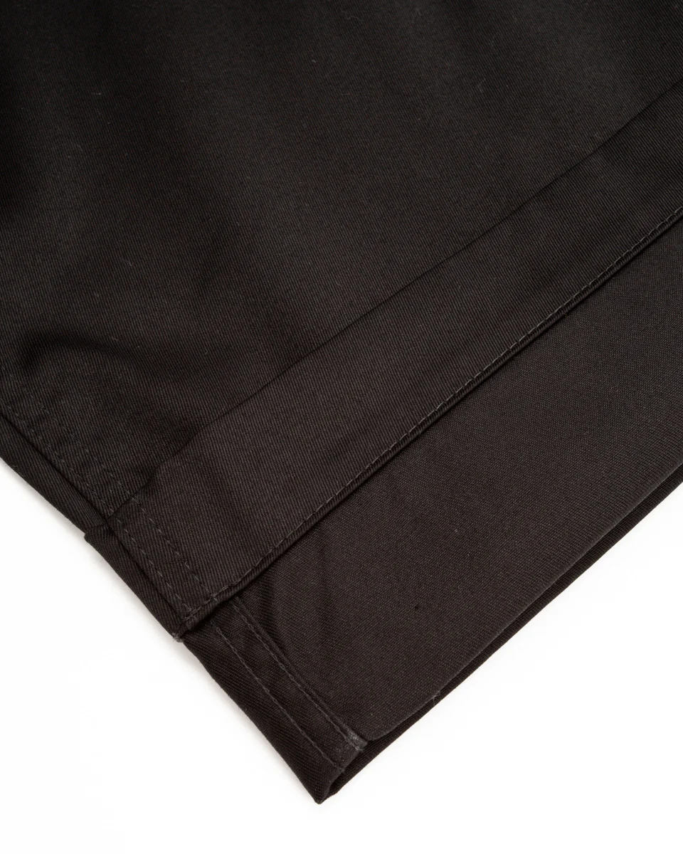 Black Chino Wide Gurkha Pants - Midnight Black 17 Black Chino Wide Gurkha Pants - Midnight Black