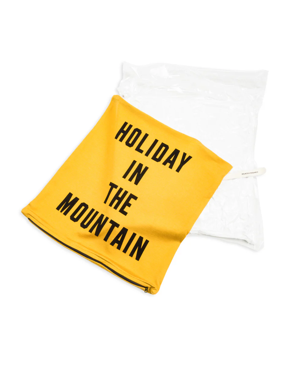 H.I.T.M Cushion - Yellow 1 H.I.T.M Cushion - Yellow