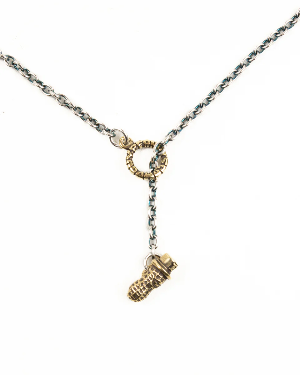 60cm Medium Bunny Necklace - Brass x Copper 10 60cm Medium Bunny Necklace - Brass x Copper