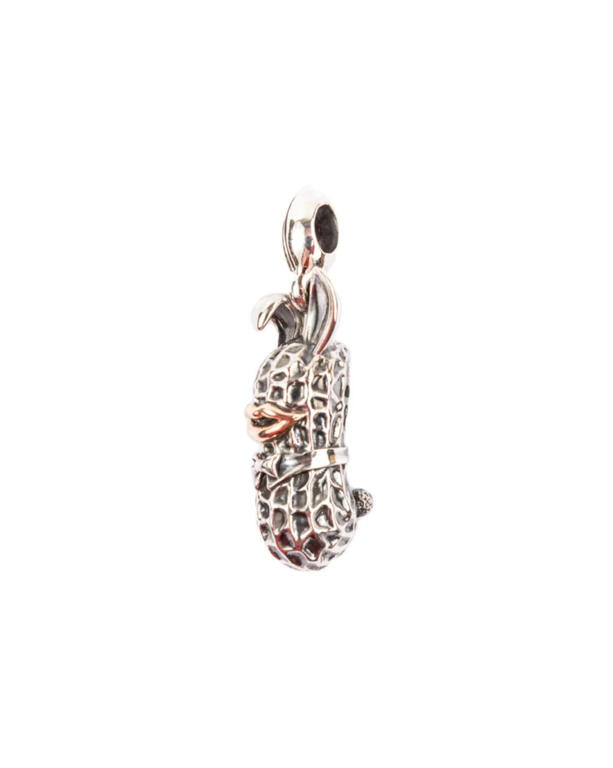 Large Bunny Peanuts - Silver x 10K Gold