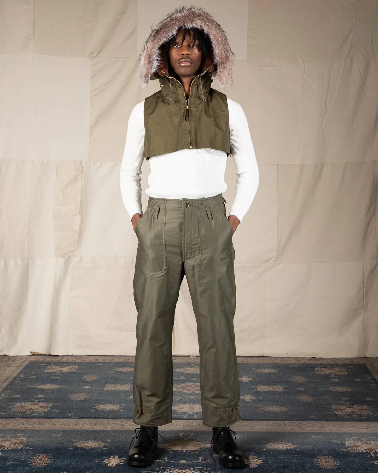 AL-1 / HOOD, PARKA - Olive 3 AL-1 / HOOD, PARKA - Olive