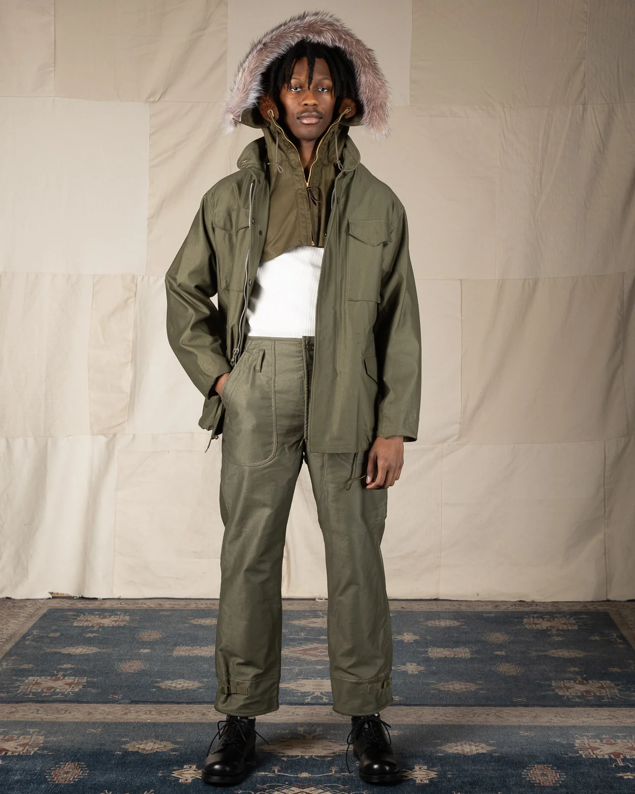 AL-1 / HOOD, PARKA - Olive 4 AL-1 / HOOD, PARKA - Olive