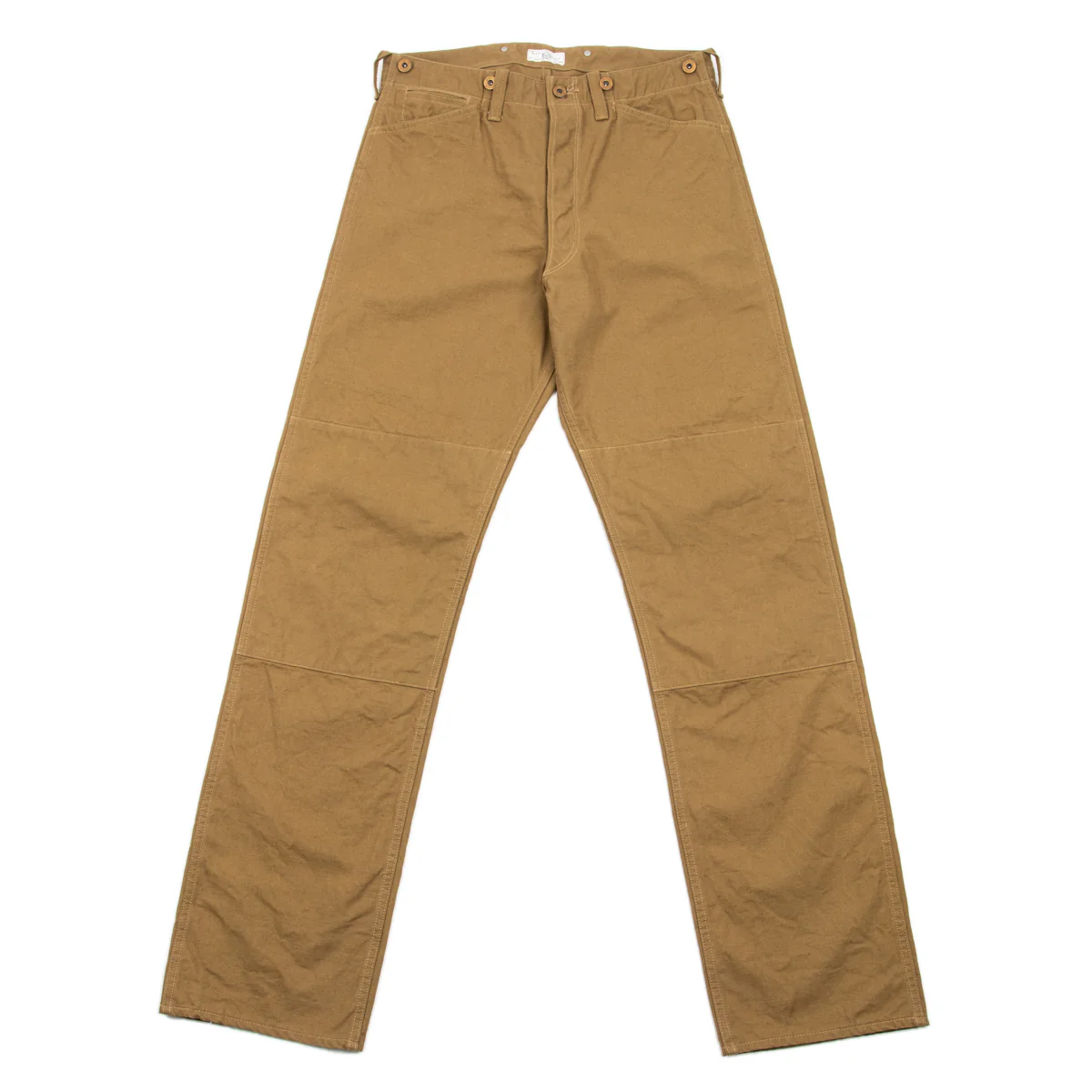 The Boss Pants - 12.5oz Khaki Selvedge Duck