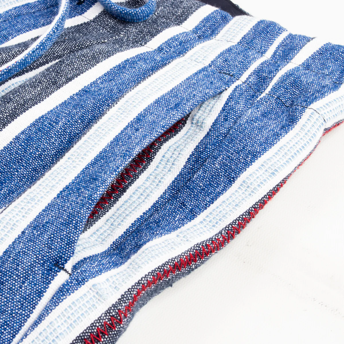 Drop Crotch Shorts - Indigo Mud Cloth 11 Drop Crotch Shorts - Indigo Mud Cloth