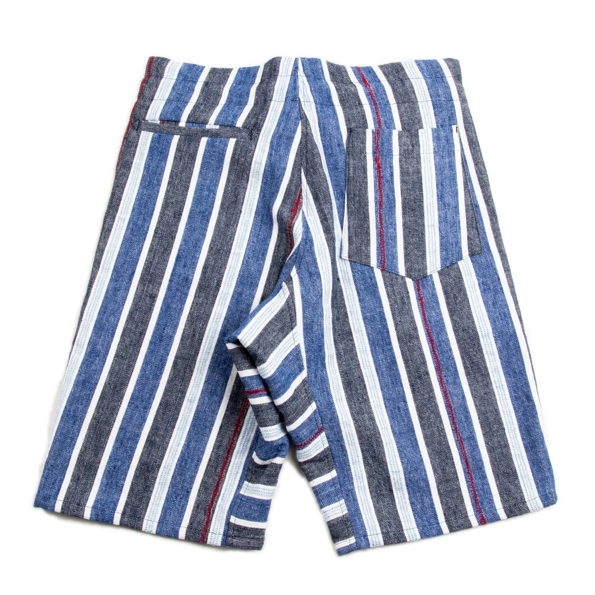 Drop Crotch Shorts - Indigo Mud Cloth 5 Drop Crotch Shorts - Indigo Mud Cloth