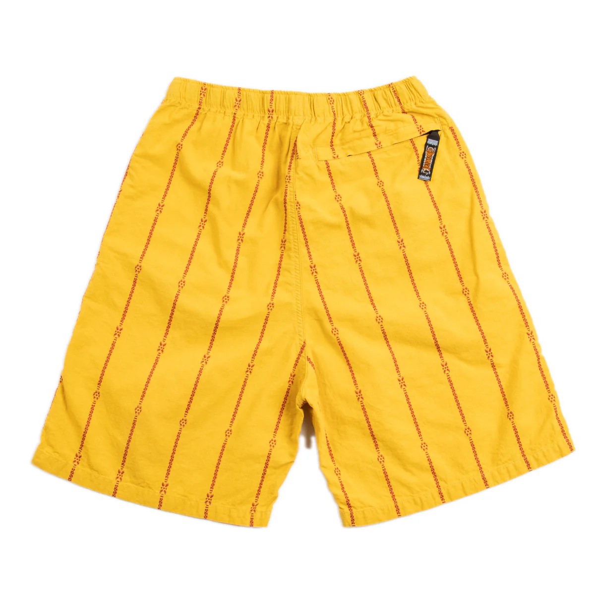 Cotton Linen SIAM Stripe EASY Shorts - Yellow 6 Cotton Linen SIAM Stripe EASY Shorts - Yellow