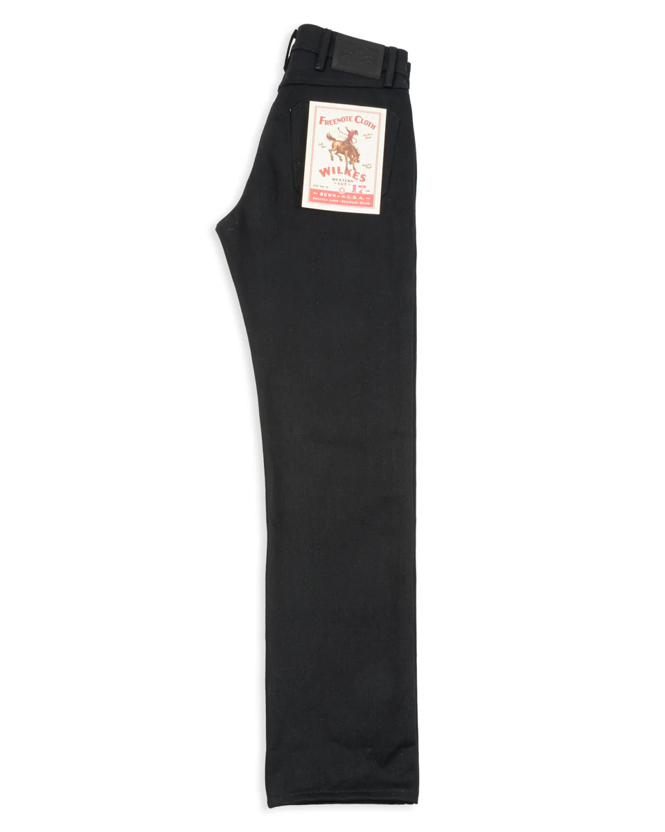 Wilkes Western - 17oz Black Slub 7 Wilkes Western - 17oz Black Slub