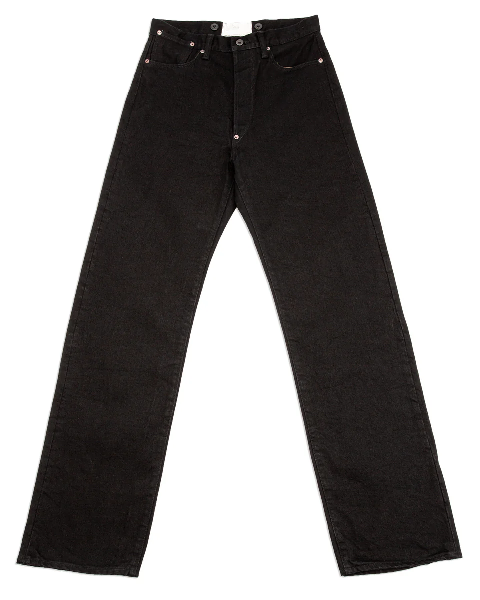 15oz Vocalion Waist Overalls - Deep Black