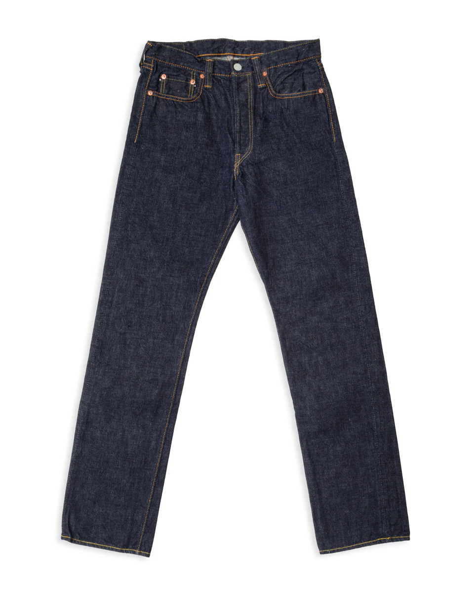 1108W - Mid Rise Slim Straight - One Wash Denim