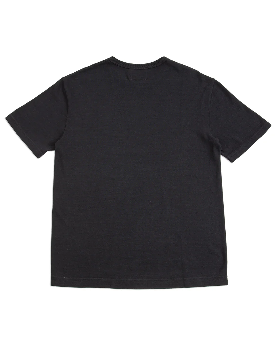 Wakayama Special Loopwheel Tee - Black 2 Wakayama Special Loopwheel Tee - Black