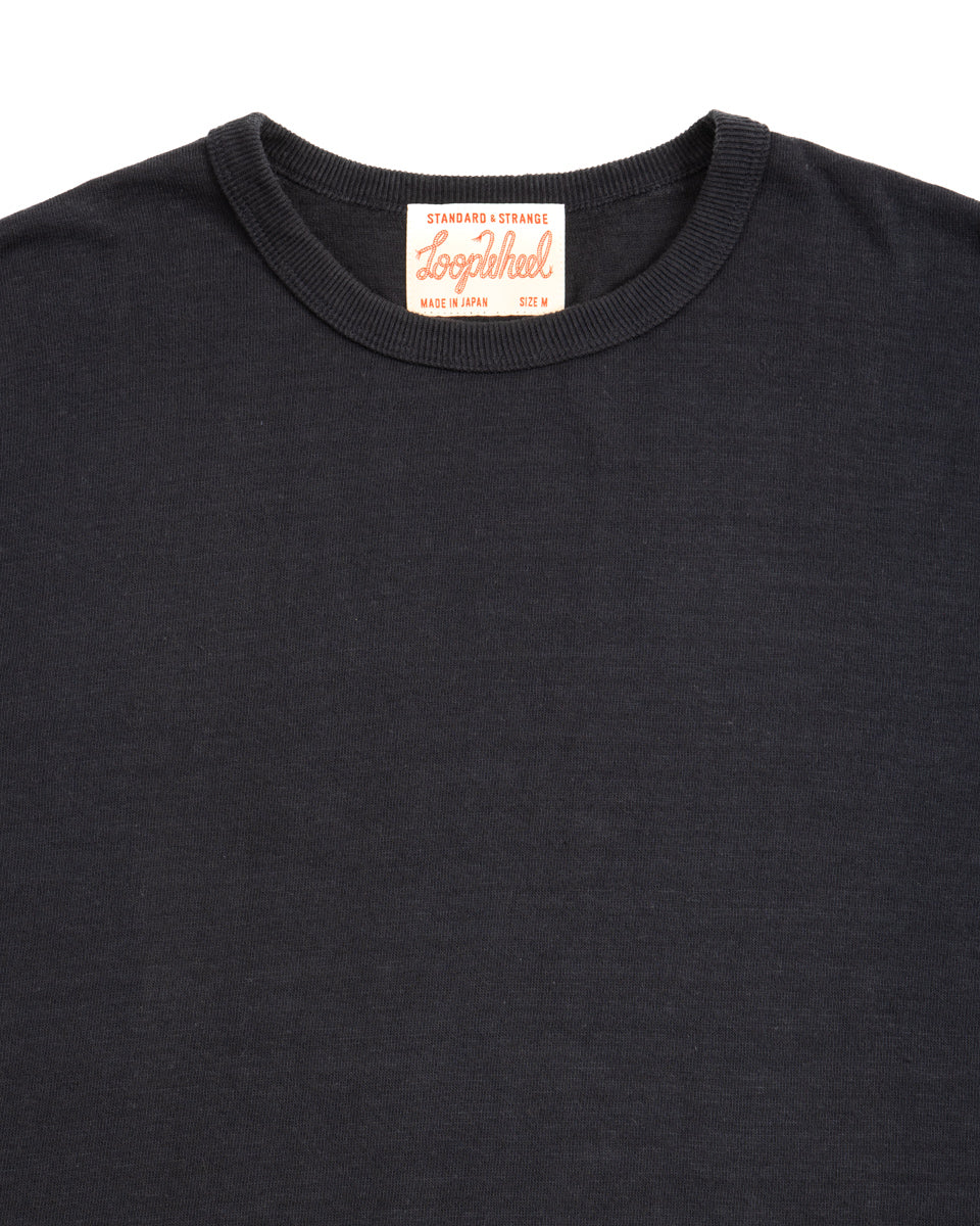 Wakayama Special Loopwheel Tee - Black 8 Wakayama Special Loopwheel Tee - Black