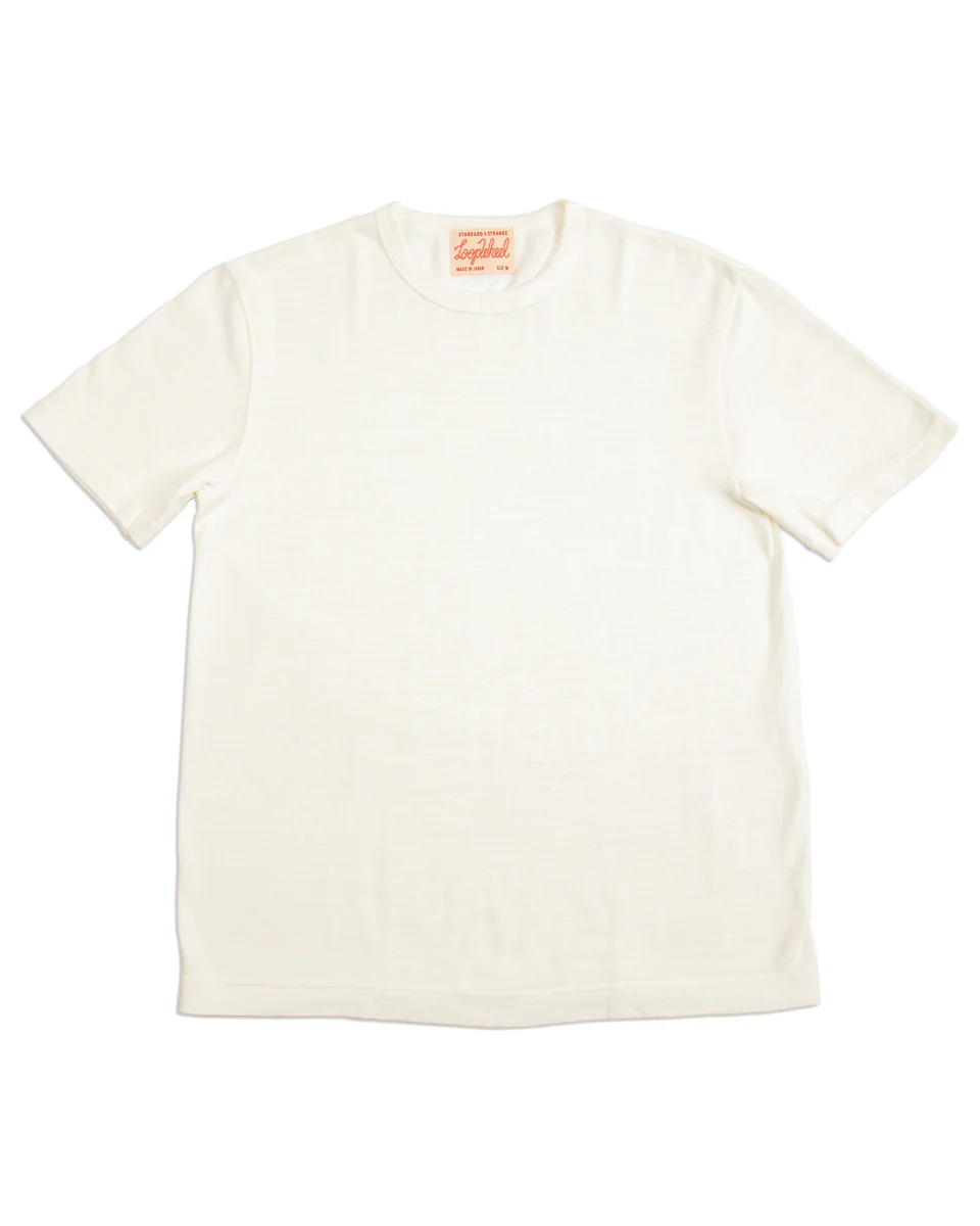 Wakayama Special Loopwheel Tee - Cream