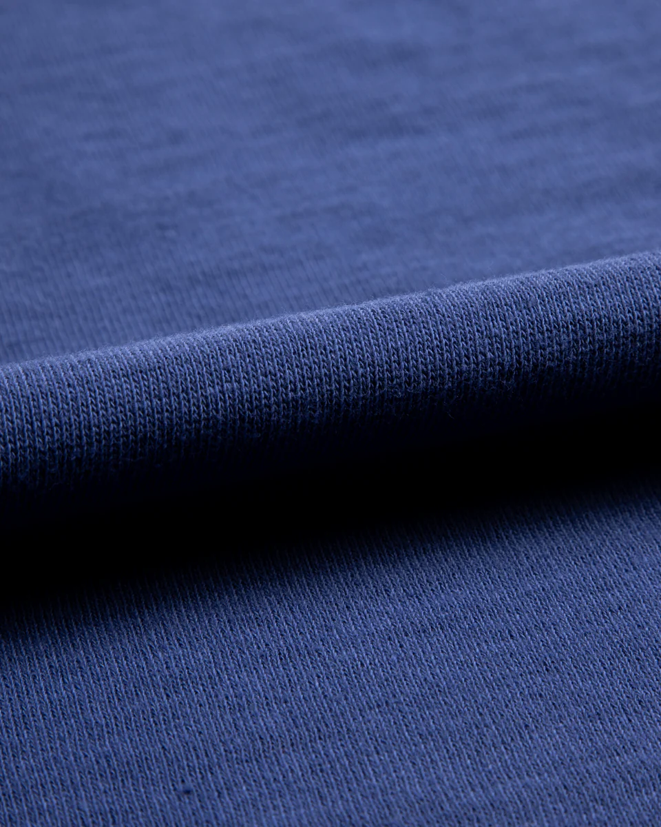 Wakayama Special Loopwheel Tee - Cobalt Blue 12 Wakayama Special Loopwheel Tee - Cobalt Blue