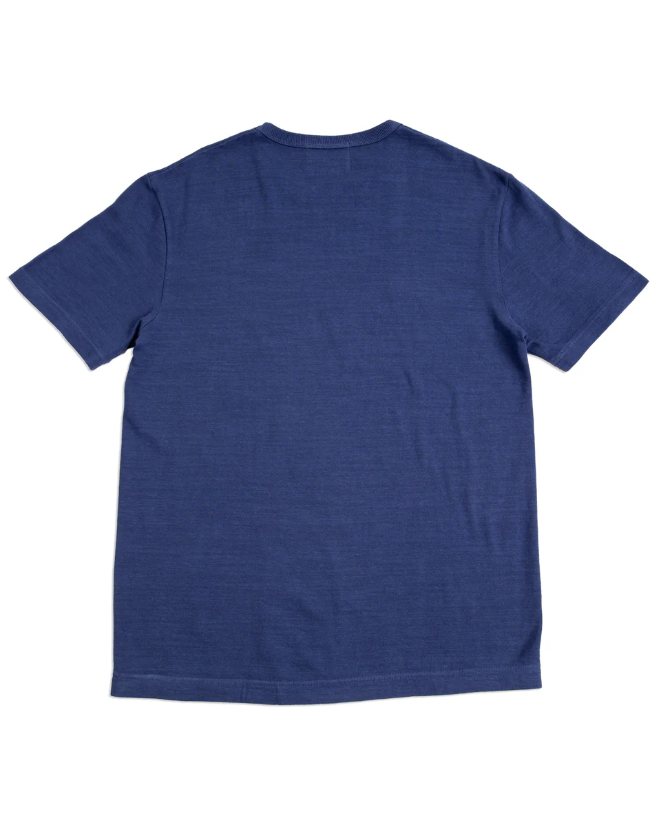 Wakayama Special Loopwheel Tee - Cobalt Blue 2 Wakayama Special Loopwheel Tee - Cobalt Blue