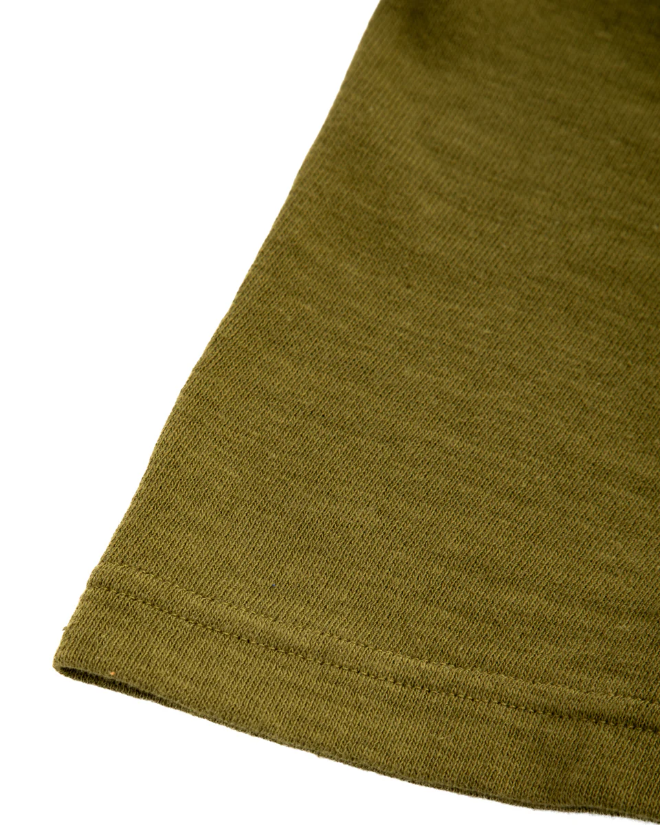 Wakayama Special Loopwheel Tee - Martini Olive 11 Wakayama Special Loopwheel Tee - Martini Olive