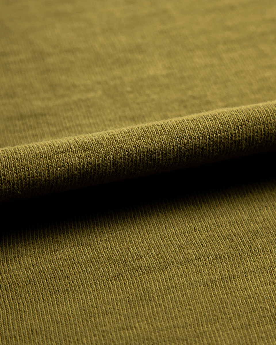 Wakayama Special Loopwheel Tee - Martini Olive 12 Wakayama Special Loopwheel Tee - Martini Olive