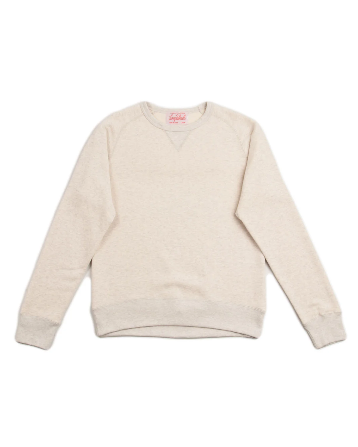 Wakayama Special Loopwheel Raglan Crewneck Sweatshirt - Heather Gray