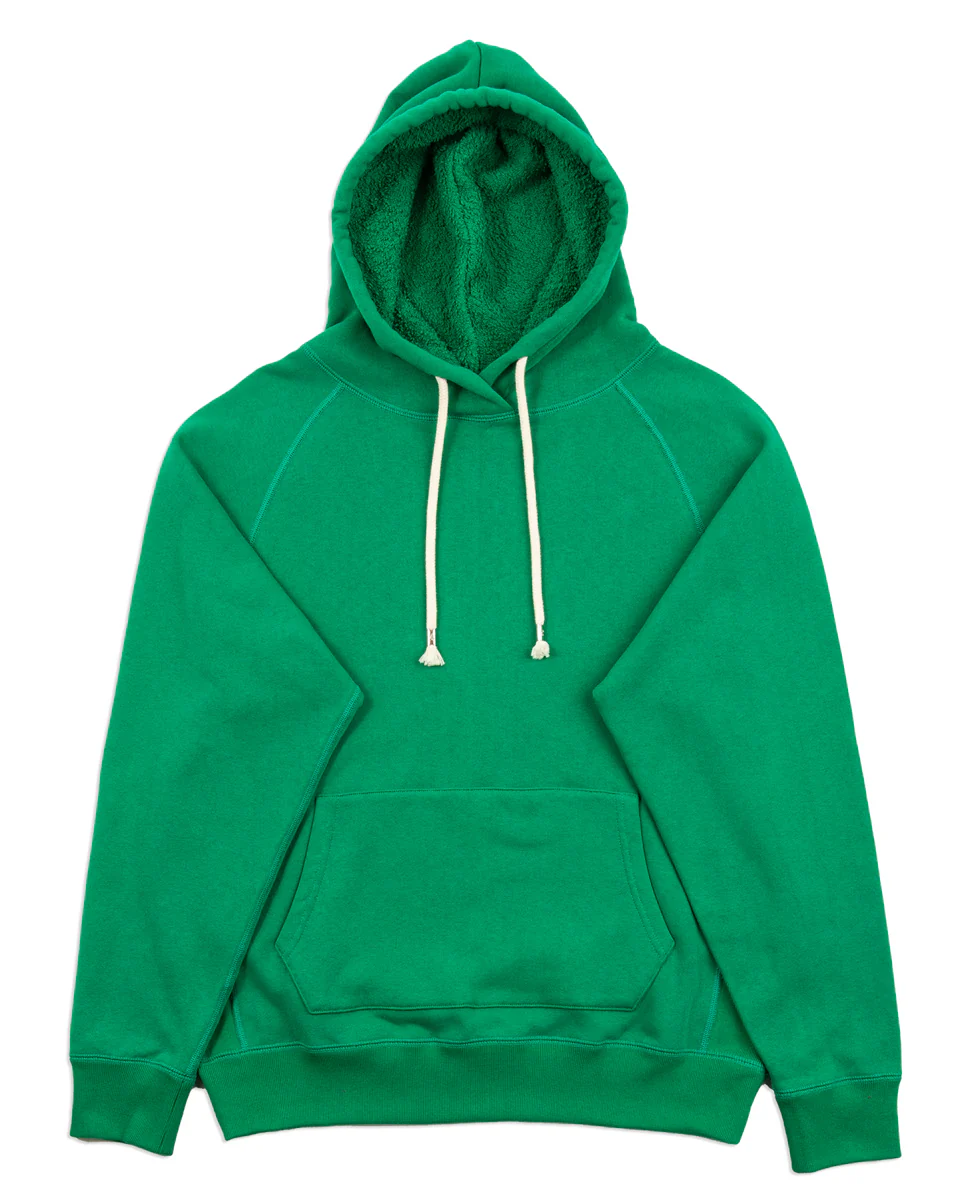 Super Looper French Terry Pullover Hoodie - Green