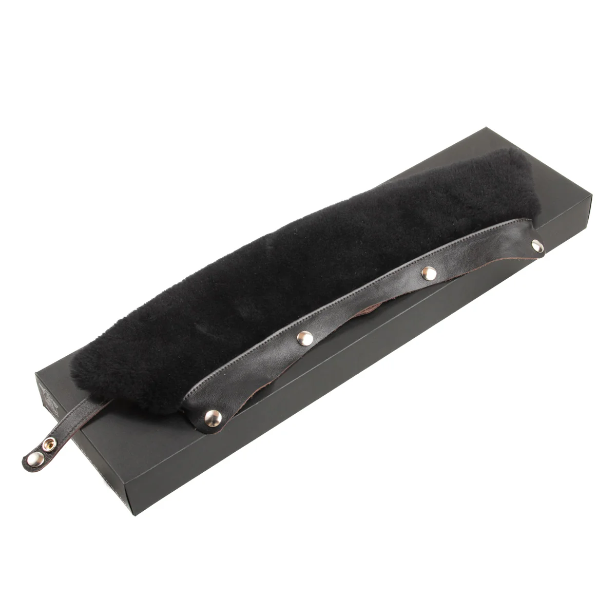 Buco Detachable Mouton Collar - Black