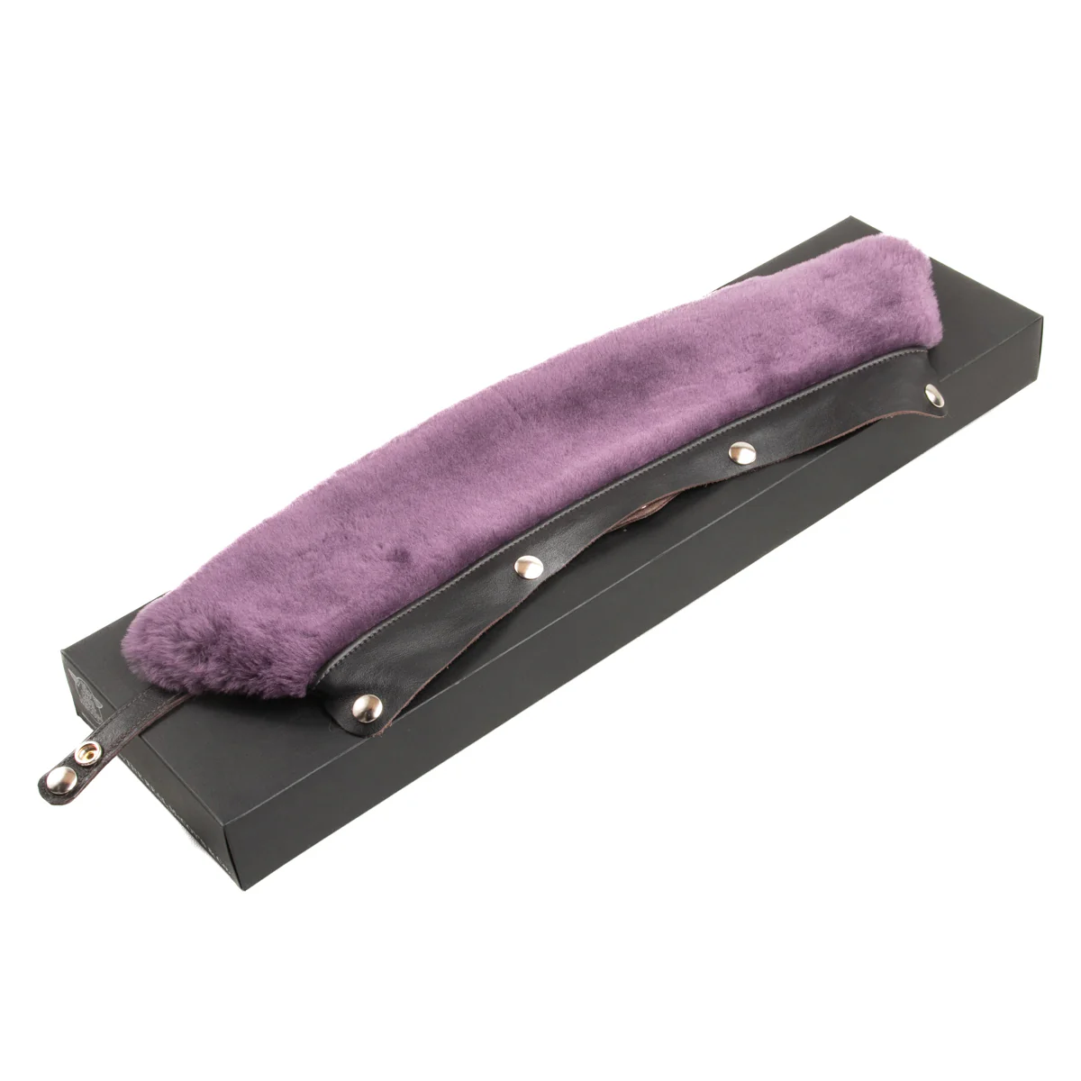 Buco Detachable Mouton Collar - Purple