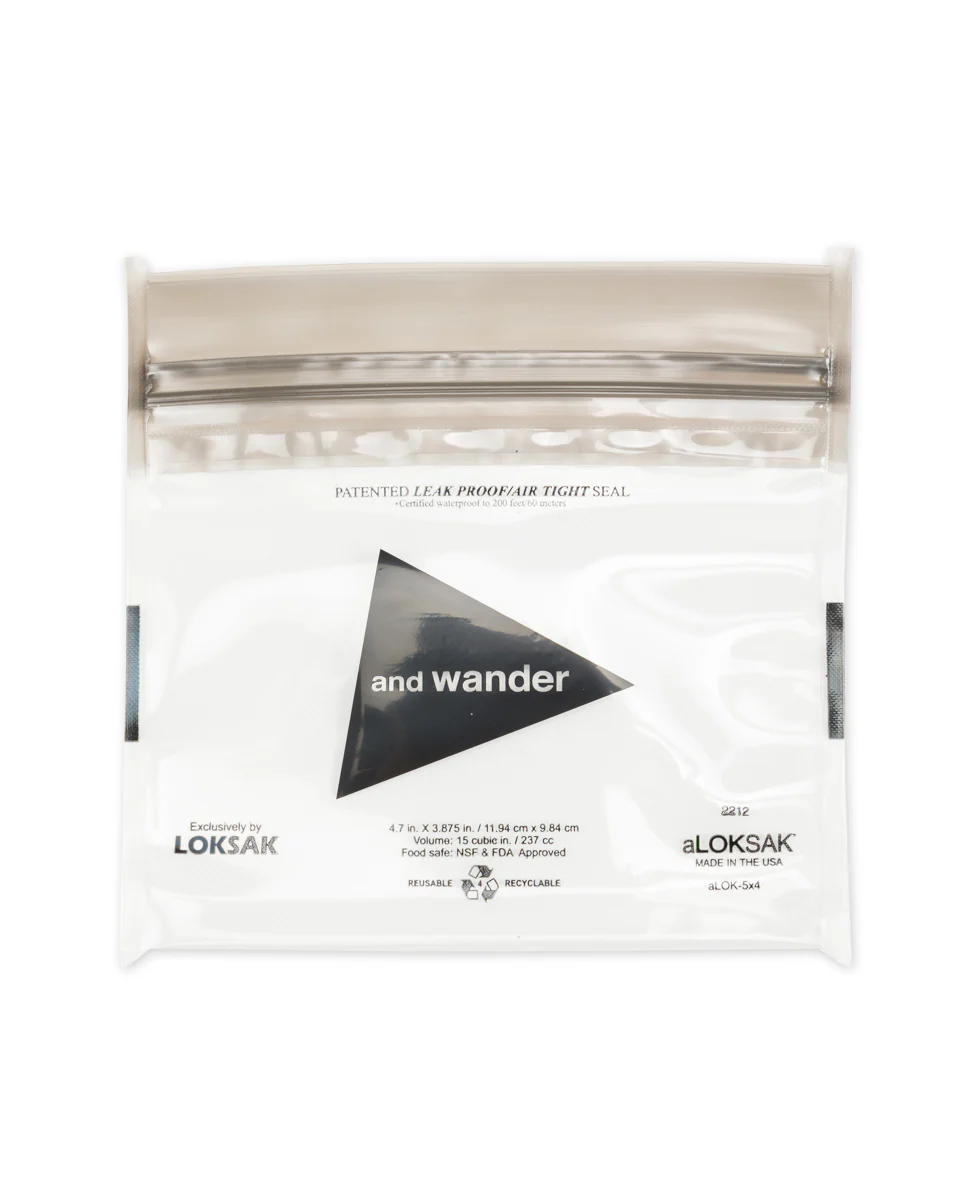 LOKSAK x and wander Waterproof Case 5 x 4 - Clear 1 LOKSAK x and wander Waterproof Case 5 x 4 - Clear